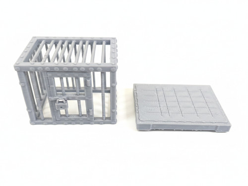 Jail box cell - box, terrain
