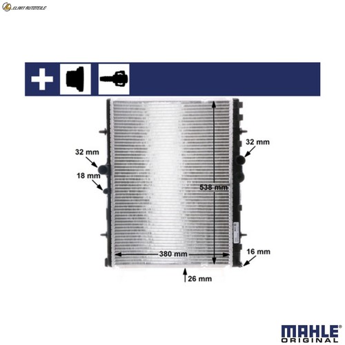 Radiator engine cooling 31 - radiator,