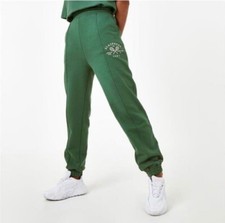 Slazenger London Wimbledon Ladies Green Jogger Uk Size 10 Oversize New