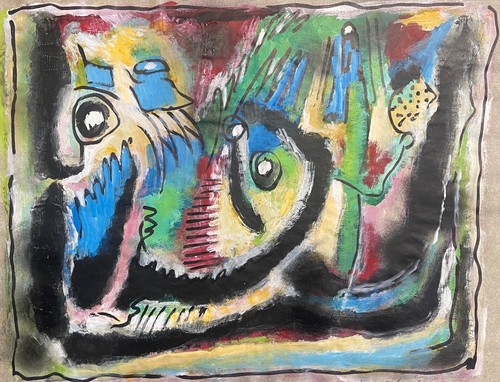 Outsider art attributed - art, to