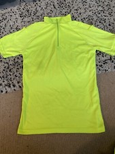 Ex Police Hi Viz Wicking Shirt. Short Sleeved. 30” Chest. Used. V15.