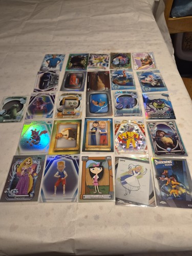 Disney topps chrome card - topps,
