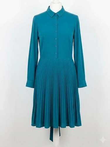 Hobbs nw3 size teal pleated - hobbs,