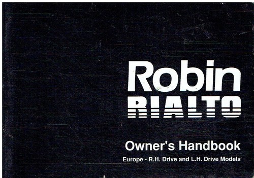 Reliant robin mk2 rialto - robin, &