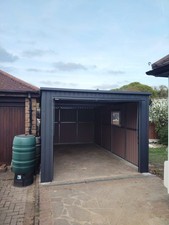 Metal Building Garden