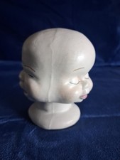 Antique doll head three expressions sleeping crying smiling ceramic