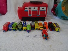 Chuggington die-cast Train Wilson carry case and 13