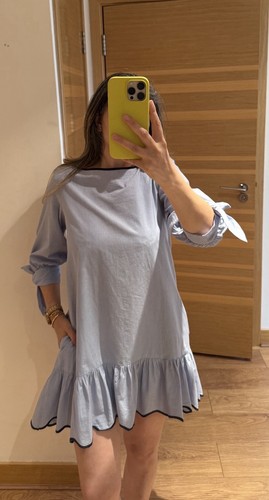 Zara basic blue striped - zara,