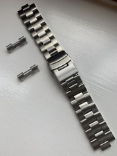 Beautiful New SEIKO 22mm Oyster style strap / bracelet stainless steel BARGAIN!