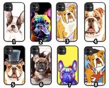 Bulldog Rubber Phone Case Bull