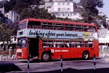1985 Original Bus Slide 1228 Devon General LFJ 875W Ref 8793