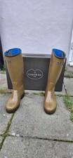 Le Chameau Men's Chasseur Neoprene Lined Size 7 (41)  Wellies Calf 41cm RRP £330