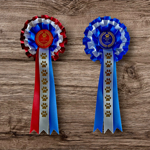 Tier rosettes dog shows - 3,