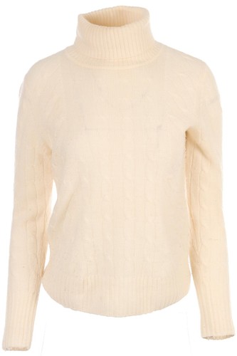 Peal ivory cashmere sweater - ivory,