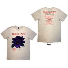 Thin Lizzy T-Shirt: Black Rose