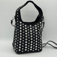 Faux Leather Shoulder