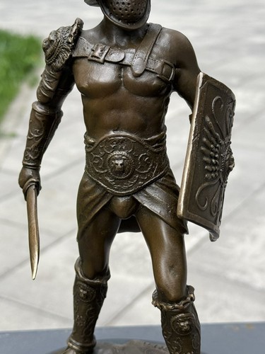 Bronze warrior gladiator - bronze,