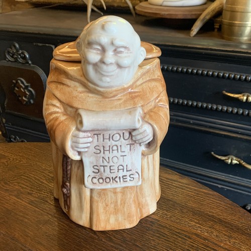 Vintage cookie jar thou shalt - vintage,