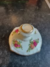Royal Albert Old Country Roses Candle Stick Holder.