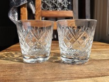 Pair Of Royal Doulton Crystal