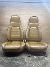 MAZDA MX5 MK1 NA EUNOS TOMBSTONE SEATS - BLACK - TAN - 1989-1997