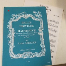 brass ANDRE AMELLER belle province, hauterrive, tuba ut ou trombone basse ou sax