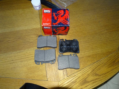Brake pads front mercedes - brake,