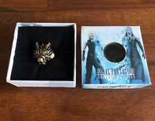 Final Fantasy VII Advent Children - FENRIR WOLF RING Jewelry Boxed Japan Import