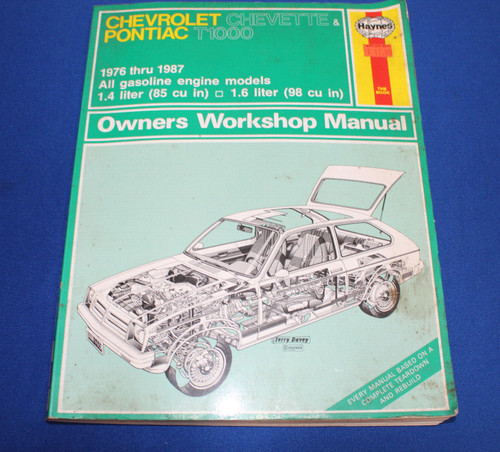Haynes repair manual - manual, chevrolet