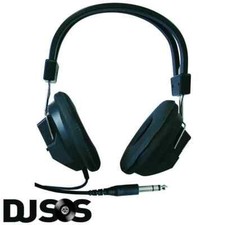*NEW* SOUNDLAB A073B - FULL SIZE ECONOMY STEREO DJ STUDIO HEADPHONES Hi-Fi PA