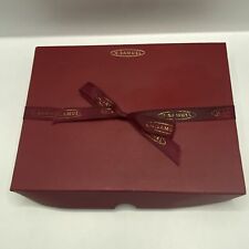 H Samuel Red Cardboard Jewellery Box Approximately 180mm X 140mm