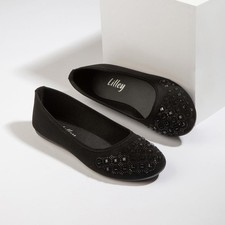 Lilley Womens Shoes Black