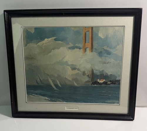Vintage signed golden gate - vintage,