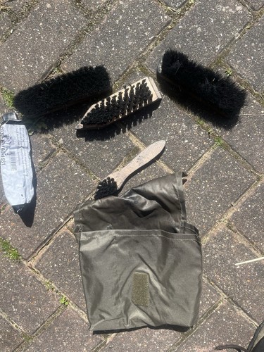 German army boot polish set - army,