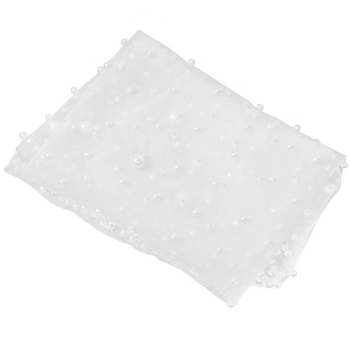 Durable white tulle veil with - veil,