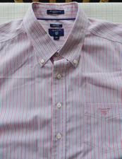 GANT NEW HAVEN POPLIN BUTTON