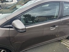 12-2017 HONDA CIVIC MK9 PASSENGER SIDE FRONT DOOR WITH GLASS AND HANDLE YR578M