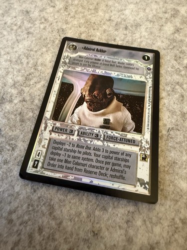 Star wars ccg - wars, ackbar