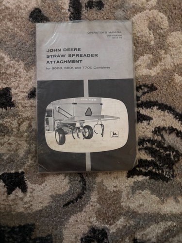John deere straw spreader - john,