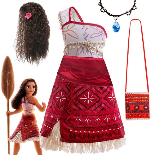 Kids girls moana costume - kids,