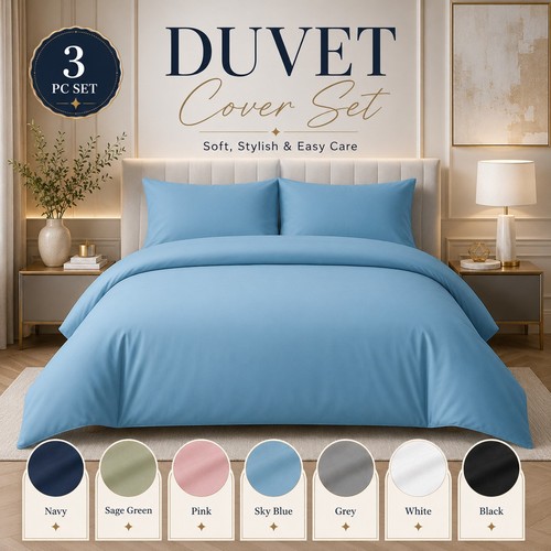 Plain quilt cover - plain,