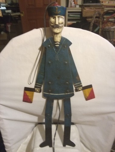Rare vintage metal navy - rare,