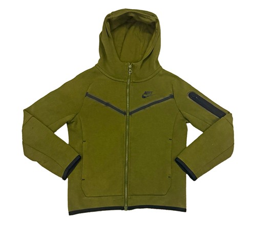 Nike kids green logo - logo, tech