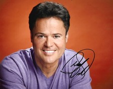 Donny Osmond Signed 10x8 Photo