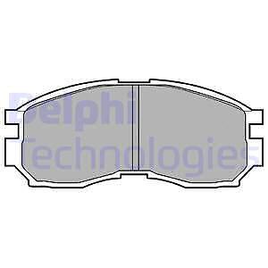 New brake pad set - new,