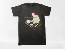 Music Is Everywhere Headphone DJ Chef/Cook Graphic-Banksy inspired men's T-Shirt