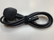 BULGIN mini 3 pin plug, 14mm body, Quad 33 303 FM3 Naim, 2 metre cable / Plug