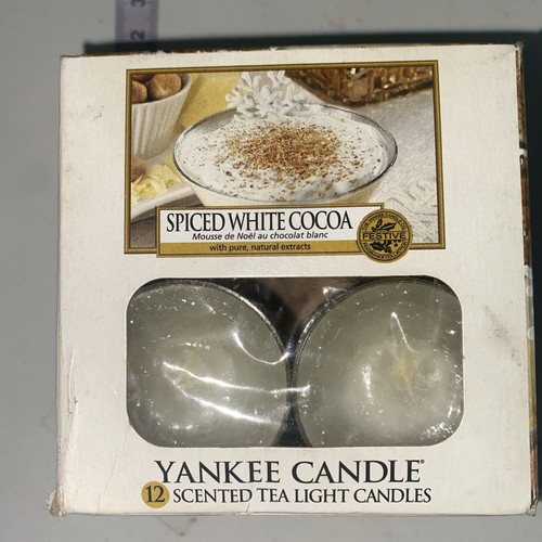 Yankee candle spiced white - yankee,