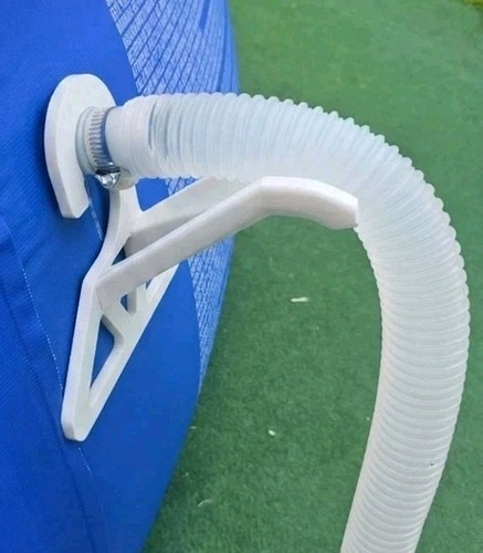Pool hose support - pool,