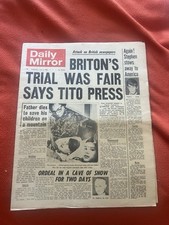Daily Mirror June July August Sept October 1968 Original Newspaper ASK For Date